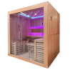 Sauna Traditionnel Design UTOPIA 6 places avec poêle Electrique 8kw