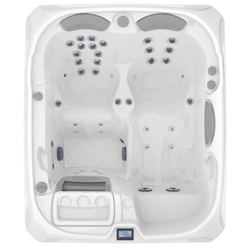 Le Capri spas 3 personnes est un jacuzzi thérapeutique compact qui s'adapte à n'importe quel espace intérieur ou extérieur.