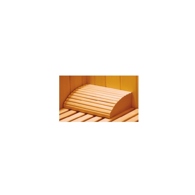 Appui tête en bois pour sauna infrarouge et Traditionnel